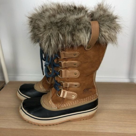 Sorel Shoes Sorel Joan Of Arctic Winter Camel Brown Fur Boot Poshmark
